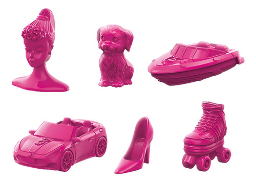 Monopoly Edicion Barbie Juego De Mesa Hasbro Monopolio