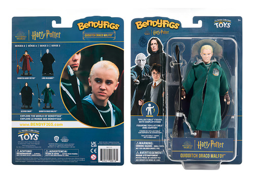 Bendy Figs Figura 17cm Harry Potter Quidditch Draco Malfoy