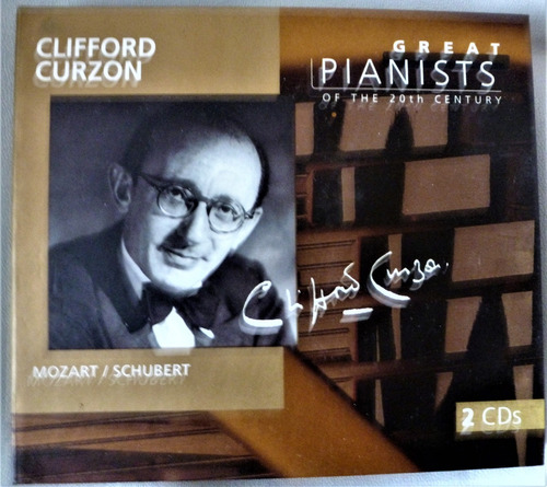 Clifford Curzon Great Pianists 22 Mozart Schubert 2 Cds (ee)