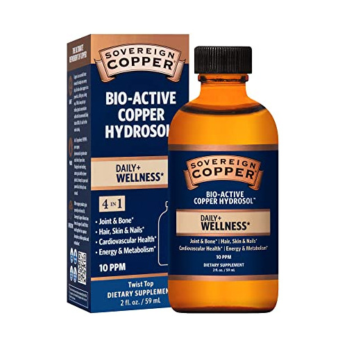 Soberana Cobre Bio-active Copper Hydrosol, Daily+ 85tdw