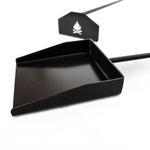 Set Palita + Atizador Asaparri Para Parrilla Mango Madera