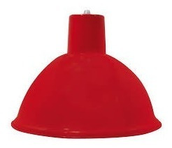 Luminária Pendente Taschibra Td820 Preta/vermelha/amarela