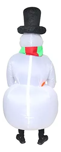 Disfraz de Muñeco de Nieve Hinchable para adultos