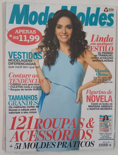 Revista Molda Moldes Edição Nº 88 Ano 7 - 51 Moldes Práticos