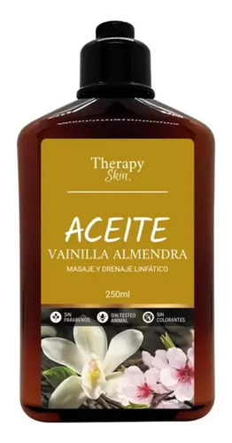  Aceite Masaje Therapy Vainilla Almendra Cosedeb 250ml