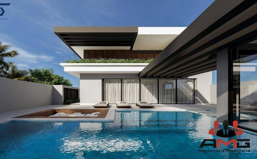 Imagem 1 de 14 de Casa Com 5 Dormitórios À Venda, 421 M² Por R$ 6.800.000,00 - Riviera - Módulo 21 - Bertioga/sp - Ca0244