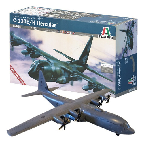 C-130 E/h Hercules - 1/72 - Kit Para Montar Italeri 015
