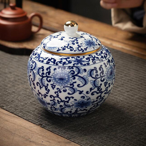 Tarro De Jengibre, Tarro De Almacenamiento De Té, Jarrón