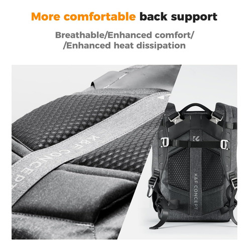 Mochila Para Cámara K&f Concept, Bolsa Impermeable Para Con