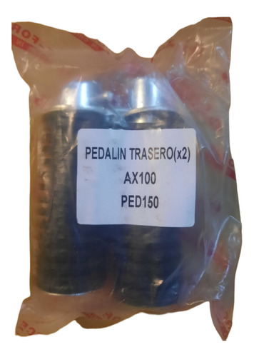 Pedalin Trasero Ax 100 Par