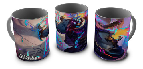 Caneca League Of Legends (gamer) Dr. Mundo, Demônios Urbanos