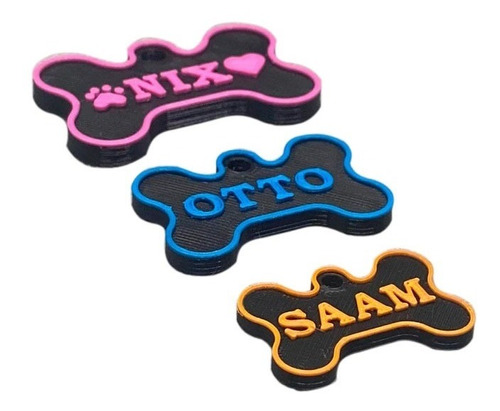 Placa De Identificación Personalizada Para Mascotas