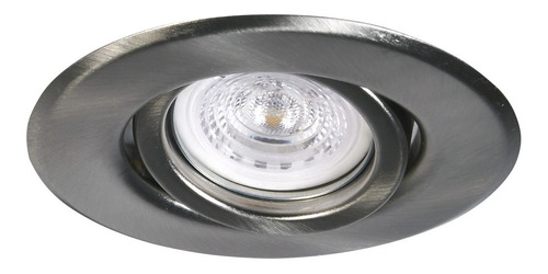 Spot Led Embutir Techo 6w / 7w 36º Gu10 Acero Dimerizable