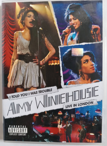 Amy Winehouse -i Told You I Was Trouble: Live In London Dvd