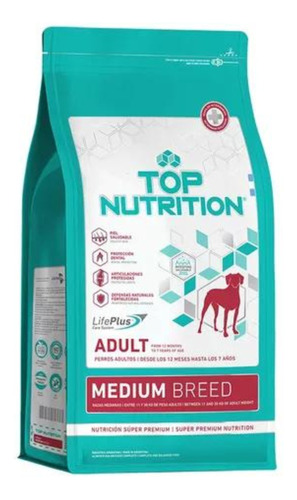 Top Nutrition Perro Adulto Medium X7,5 Kg - Happy Tails 