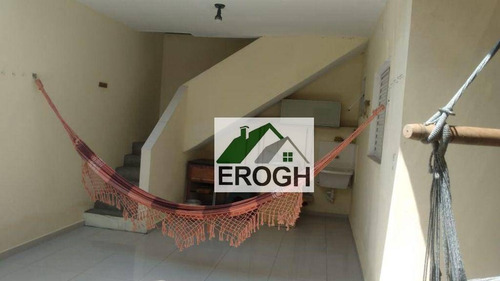 Imagem 24 de 26 de Casa Com 3 Dormitórios E 5 Vagas À Venda, 216 M² Por R$ 780.000 - Vila Scarpelli - Santo André/sp - Ca0109