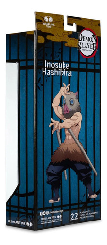 Boneco Mcfarlane, matador de demônios Inosuke Hashibira Wave 5