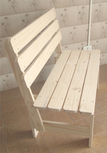 Banco Madeira Lixada, Pallet Com Encosto - Euca P/ Jardim, Churrasqueira, Sala, Varanda Com Estilo E Sustentabilidade