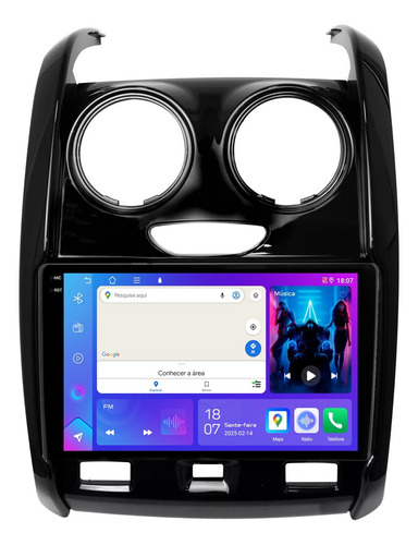 Multimidia Duster 15/20 9p Android Carplay 4/64gb + Ré