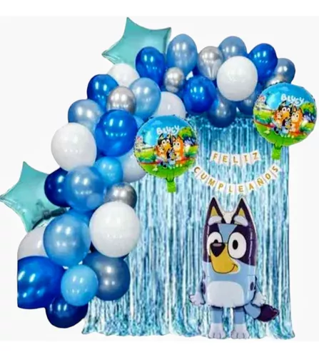 Kit cumpleaños deco mini Bluey