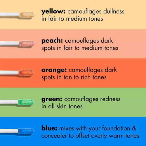 Elf Camo Color Corrector Ojeras Grande Tono Orange