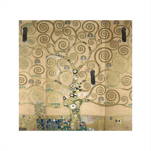 Lamina Fine Art Arbol De La Vida Gustav Klimt 40x40 Mycarte