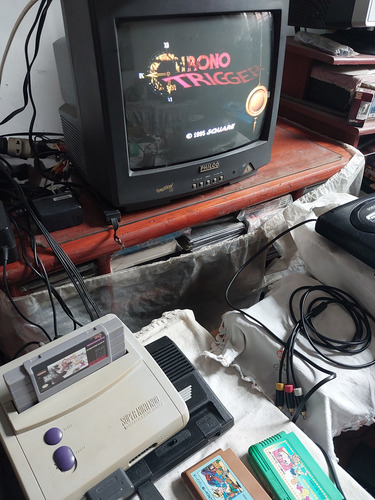 Chrono Trigger Repro Para Super Nintendo Snes (Usado)