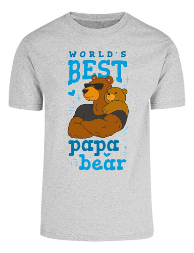 Playera Para Hombre - Día Del Padre - Papá Oso-papa Bear