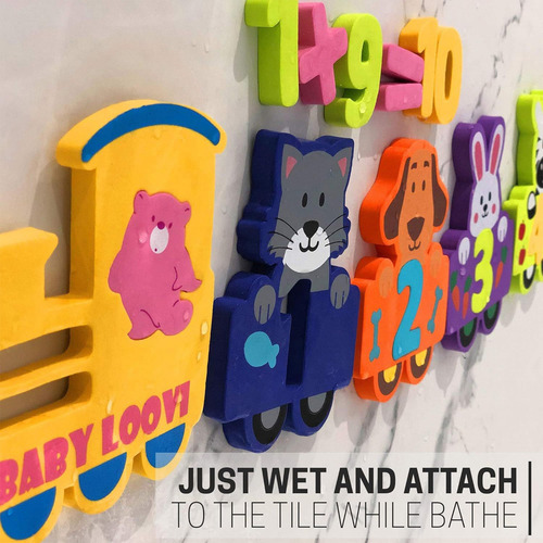 Juguetes Educativos I Bath 5003 Con Números De Eva Para Niño