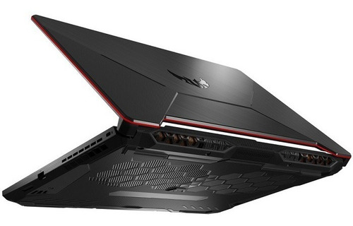 Laptop gamer Asus TUF Gaming FX506LH negra 15.6", Intel Core i5 10300H 8GB de RAM 512GB SSD, NVIDIA GeForce GTX 1650 144 Hz 1920x1080px Windows 10