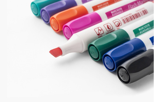 Imagen 5 de 5 de Marcadores Para Pizarra Pelikan 442 X 8 Colores
