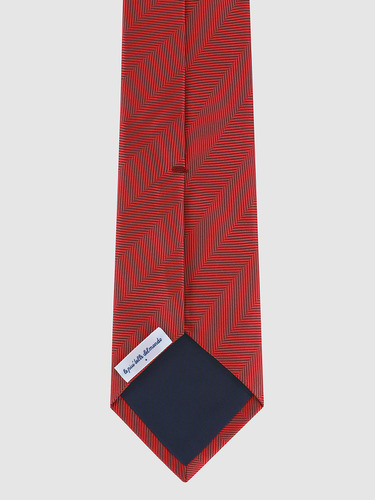 Corbata Brera Microtextura Hombre 416 Salmón Única