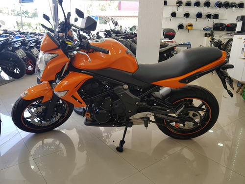 Kawasaki Er6 N 2010 Laranja 40000 Km