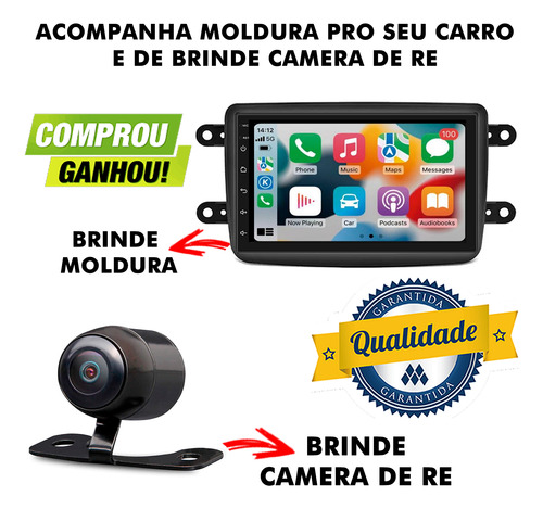 Kit Central Multimidia Android 7 Pol Duster 2011 A 19 2020