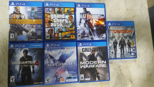 Juegos Ps4 - The Division - Vendo O Cambio 7 Juegos 