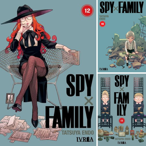 Spy×family Tomos 10 Al 12 Ivrea 