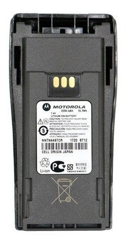 Batería De 2250 Mah Para Radio Motorola Dep 450