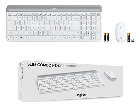 Logitech Mk470 Slim Wireless Keyboard And Mouse Combo - Dise
