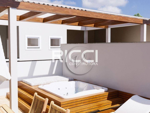 Imagem 5 de 12 de Cobertura À Venda, 43 M² Por R$ 389.000,00 - Campestre - Santo André/sp - Co0838