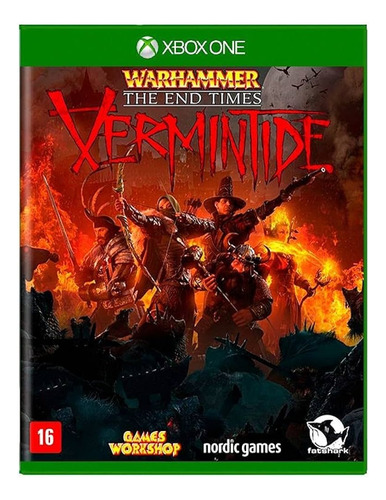 Jogo Xbox One Warhammer End Times Vermintide Fisico-lacrado
