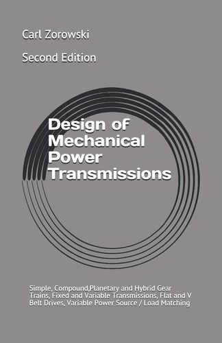 Libro: Of Mechanical Power Transmission: Simple, Comp