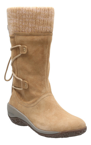 Bota Cuero Mujer Nasser Café Hush Puppies