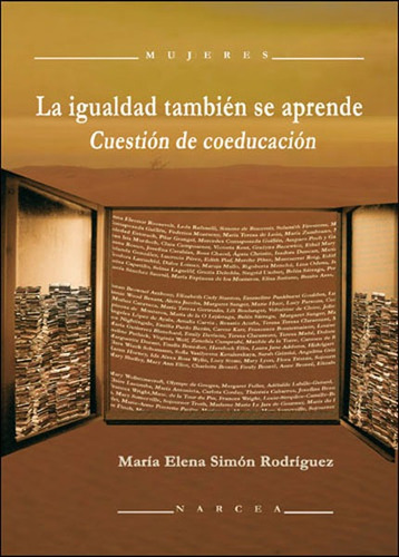 Libro La Igualdad Tambien Se Aprende: Cuestión De Coeducaci