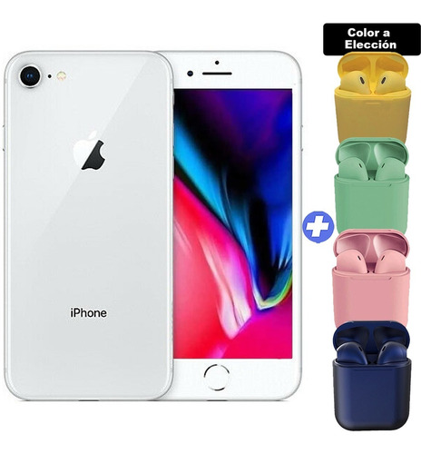 iPhone 8 Original Garantía 64gb 4g + Auric Inalam - Bde  (Reacondicionado)