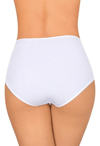 Pantaleta Completa De Microfibra Y Encaje. Berlei 72-029