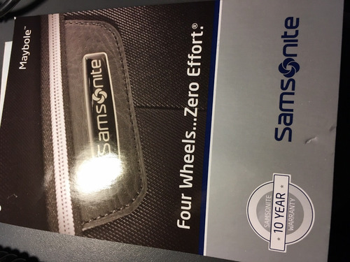 Valija Samsonite Maybole Spinner- Excelente! Como Nueva!