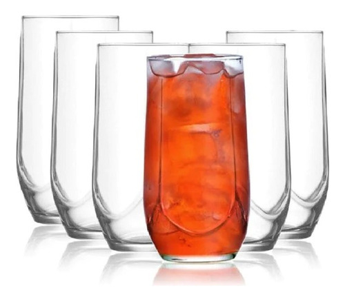 Set X 6 Vaso Marvel Vidrio X 400 Cc