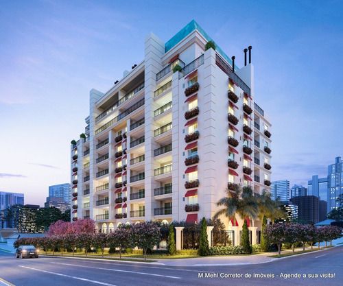 Imagem 3 de 30 de Apartamento Com 3 Dormitórios À Venda Com 194.97m² Por R$ 1.153.000,00 No Bairro Mercês - Curitiba / Pr - M2me-mct406