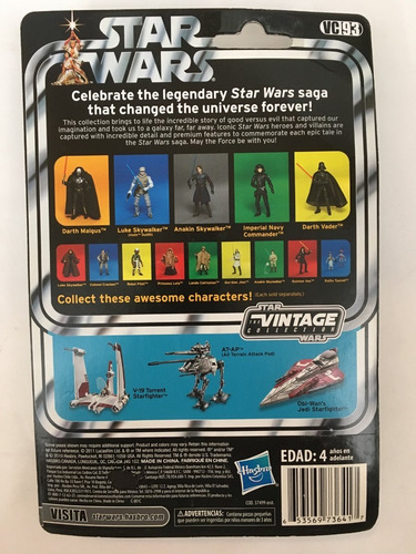 Darth Vader Star Wars The Vintage Collection Vc93 Hasbro2011 (Usado)
