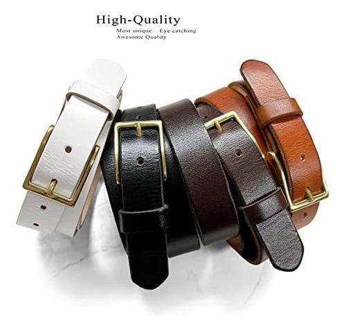 Cinturones Para Hombre Cinturón De Vestir Casual De Una Piez